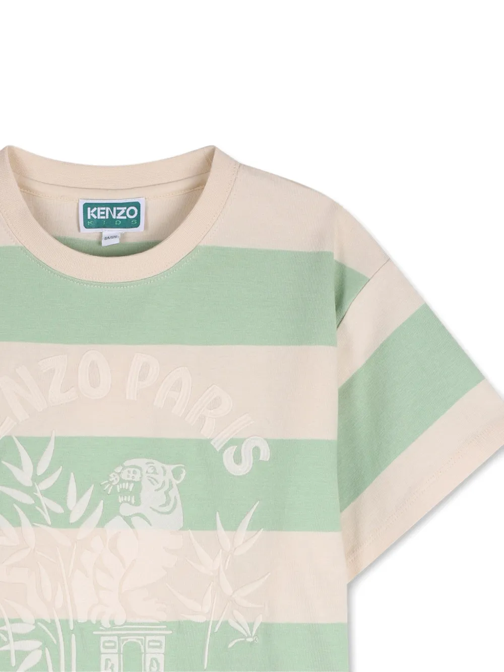  Kenzo Kids Striped T-shirt - Neutrals 