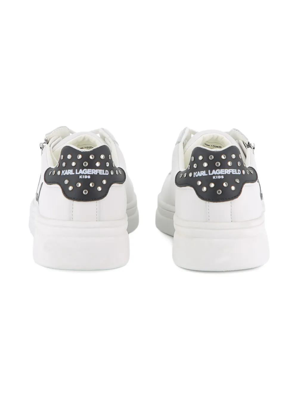 Karl Lagerfeld Kids Sneakers met rits Wit