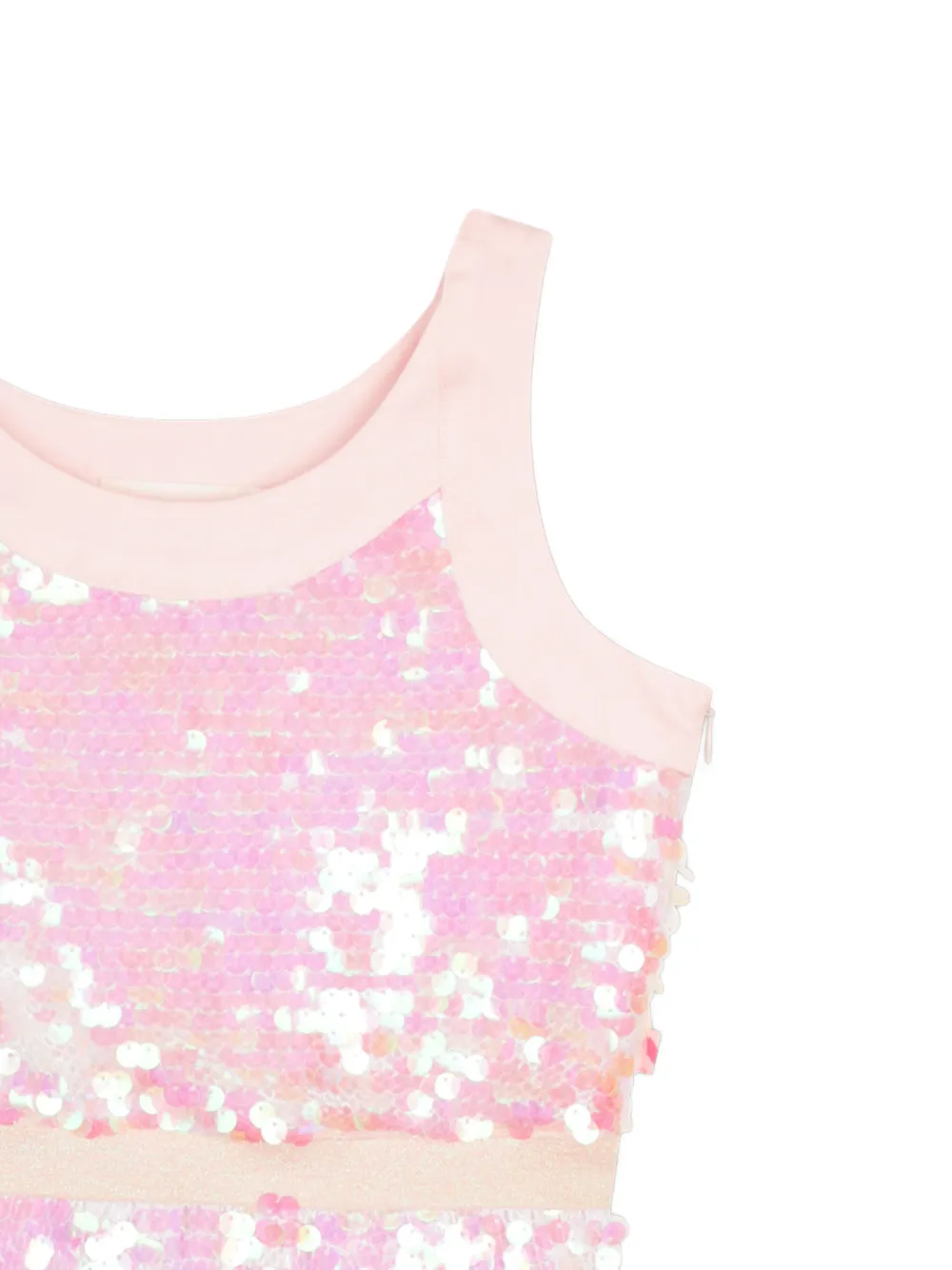 Billieblush Mouwloze jurk met pailletten Roze