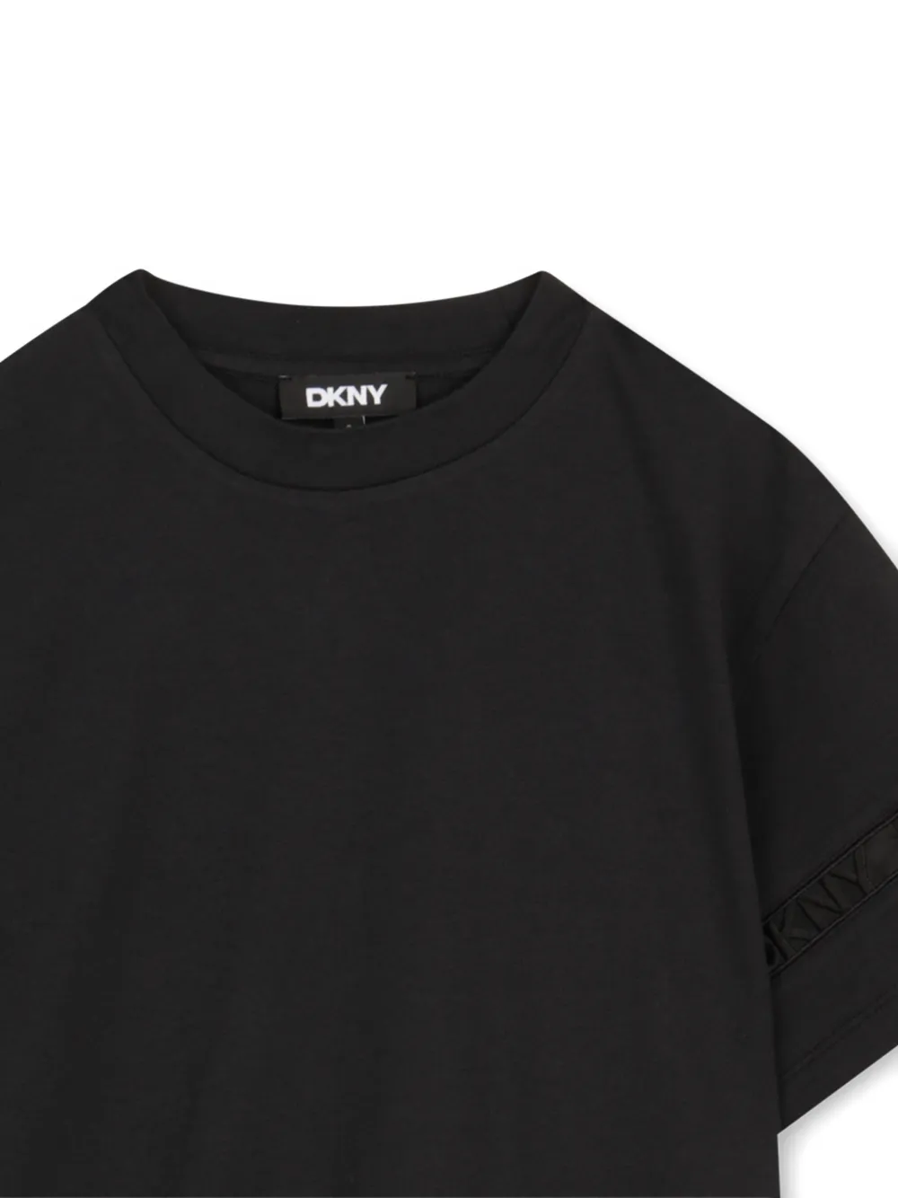 Dkny Kids Jurk met korte mouwen Zwart