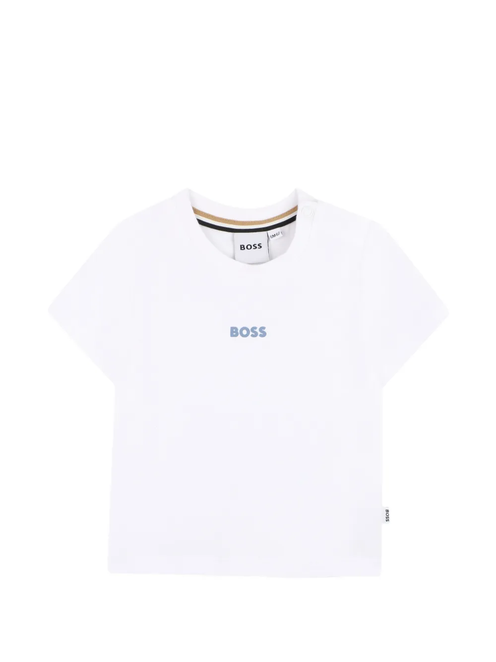 BOSS Kidswear logo-print T-shirt - Bianco