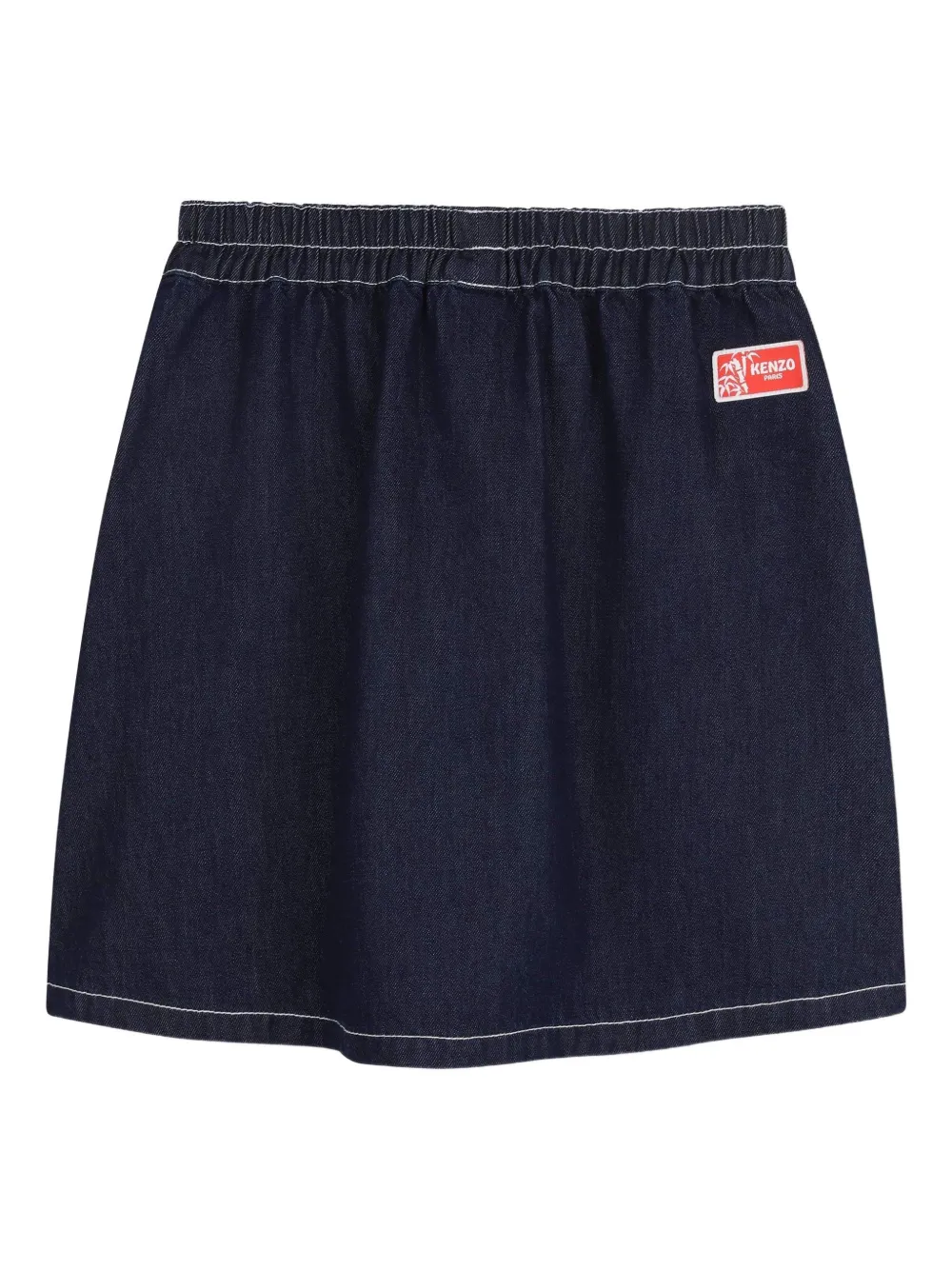 Pocketed Denim Skirt