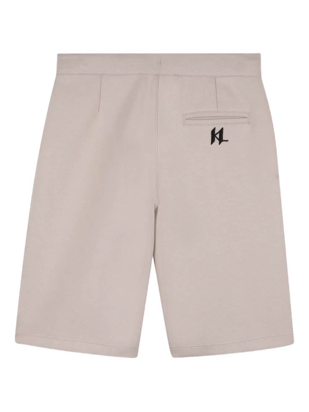 Karl Lagerfeld Kids Bermuda shorts met trekkoord Beige