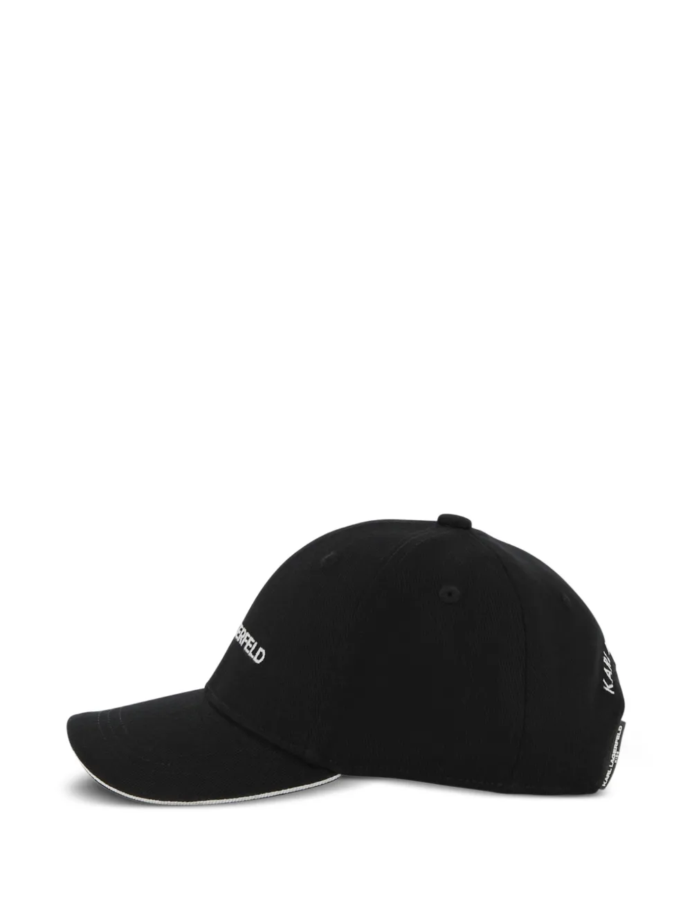 Karl Lagerfeld Kids Pet met logo afwerking Zwart