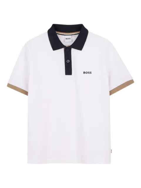 BOSS Kidswear short-sleeved polo shirt