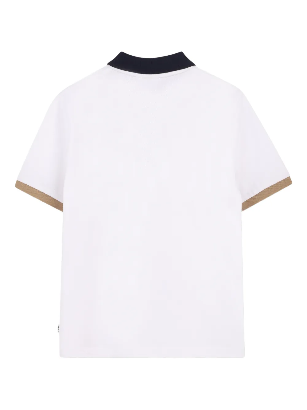 BOSS Kidswear Poloshirt met korte mouwen Wit