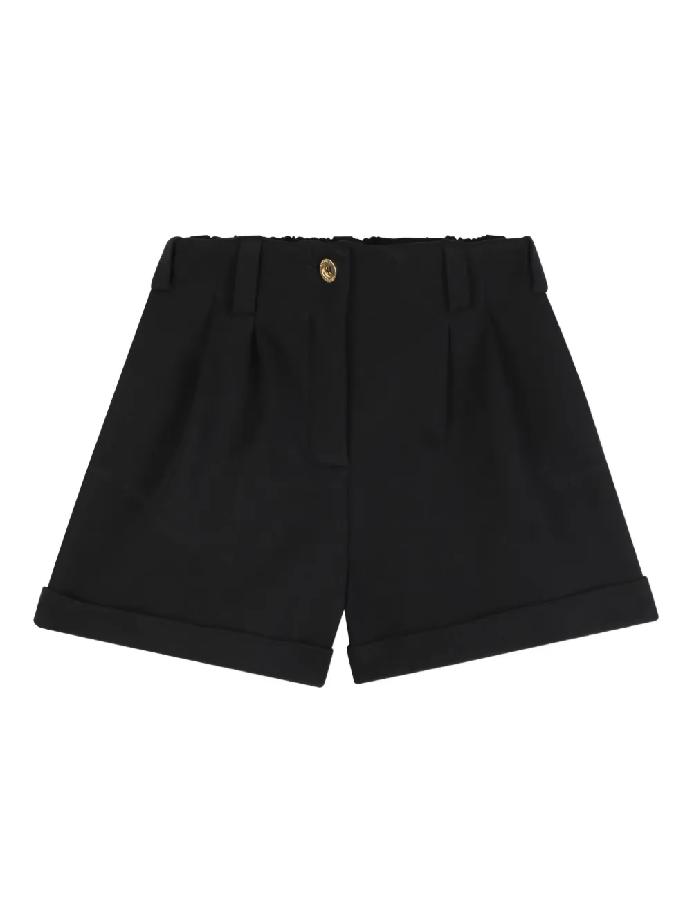 Givenchy Kids Shorts con passanti per cintura - Nero