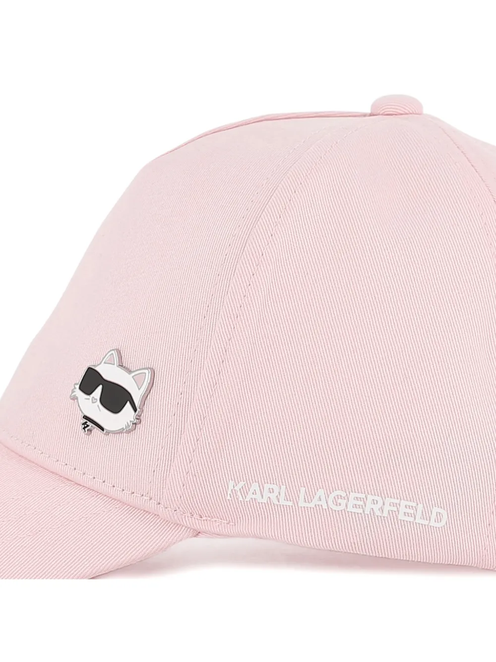 Karl Lagerfeld Kids Pet met kattenpatroon Roze