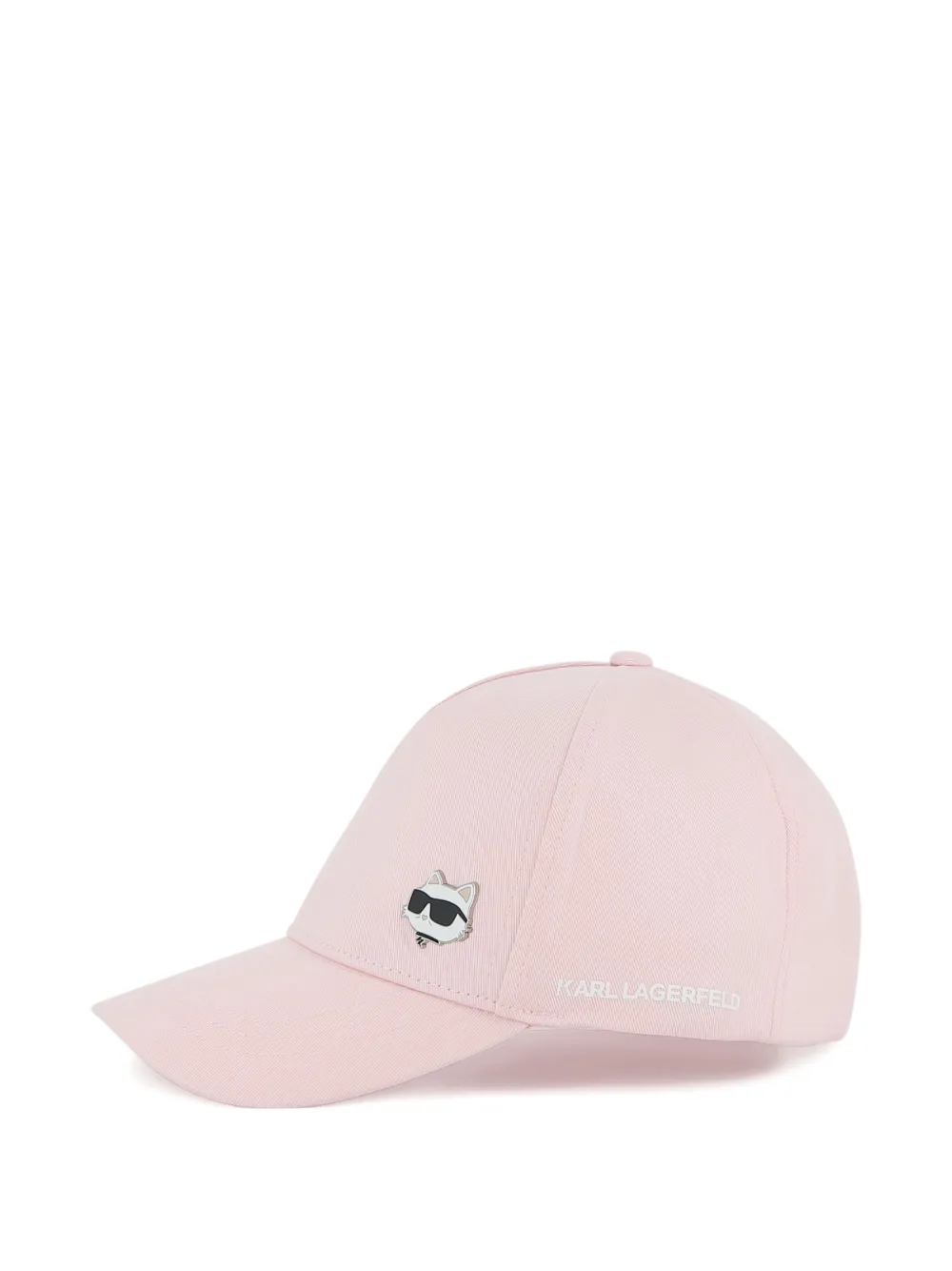 Karl Lagerfeld Kids Pet met kattenpatroon Roze