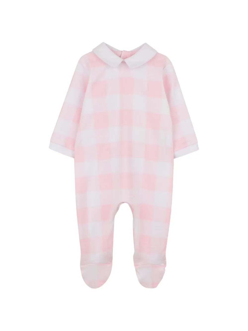 Checked Logo Bib Babygrow Set Of Three
