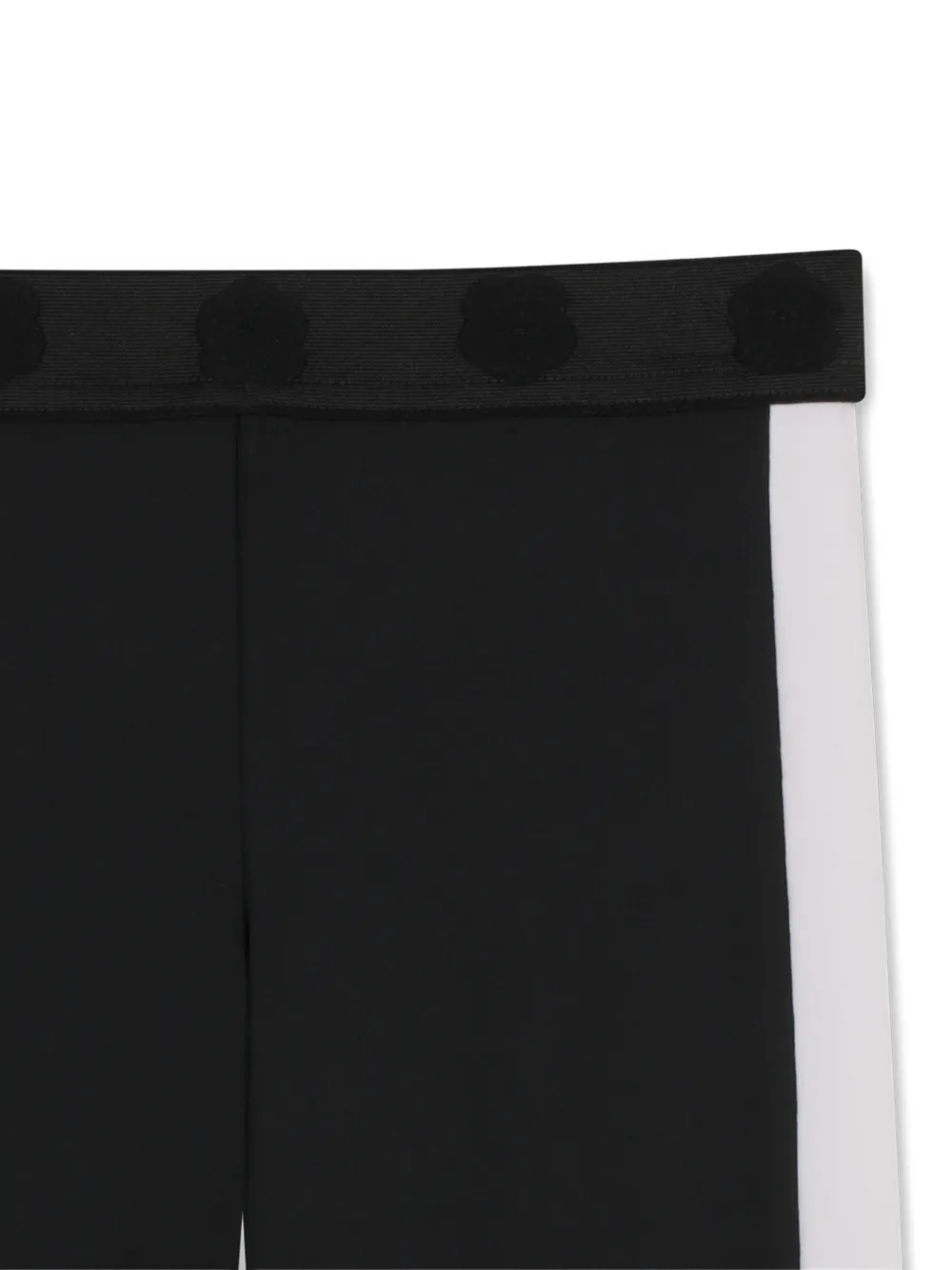  Kenzo Kids Floral-logo Shorts - Black 