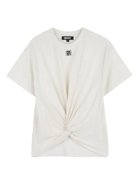 Dkny Kids t-shirt à détail froncé
