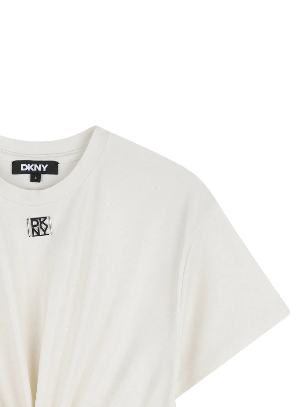  Dkny Kids Twisted T-shirt - White 