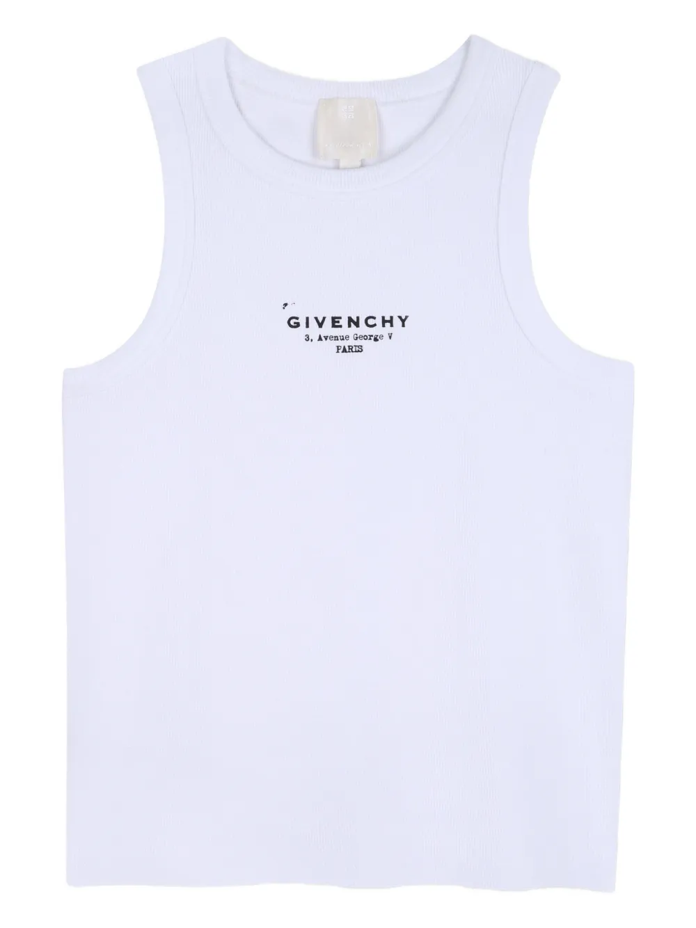Givenchy Kids Canotta a coste - Bianco