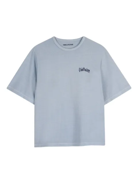 Zadig & Voltaire Kids playera con detalle estampado