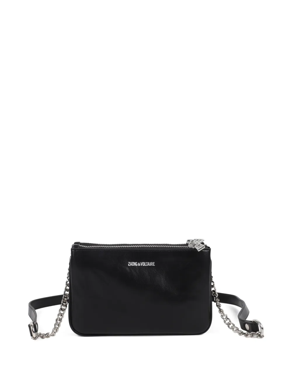  Zadig & Voltaire Kids Logo-embossed Shoulder Bag - Black 