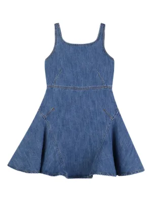 Givenchy Kids ストライプ シャツワンピース | ブルー | FARFETCH JP