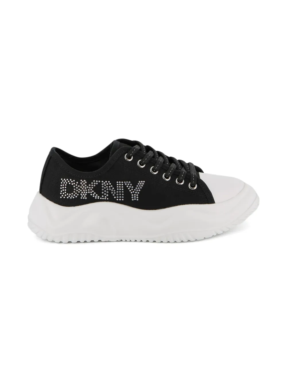 Dkny Kids Sneakers verfraaid met logo Zwart