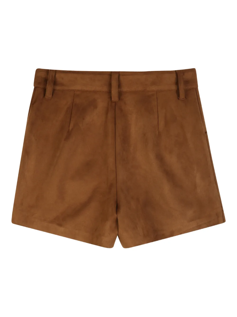  Zadig & Voltaire Kids Embroidered Shorts - Brown 