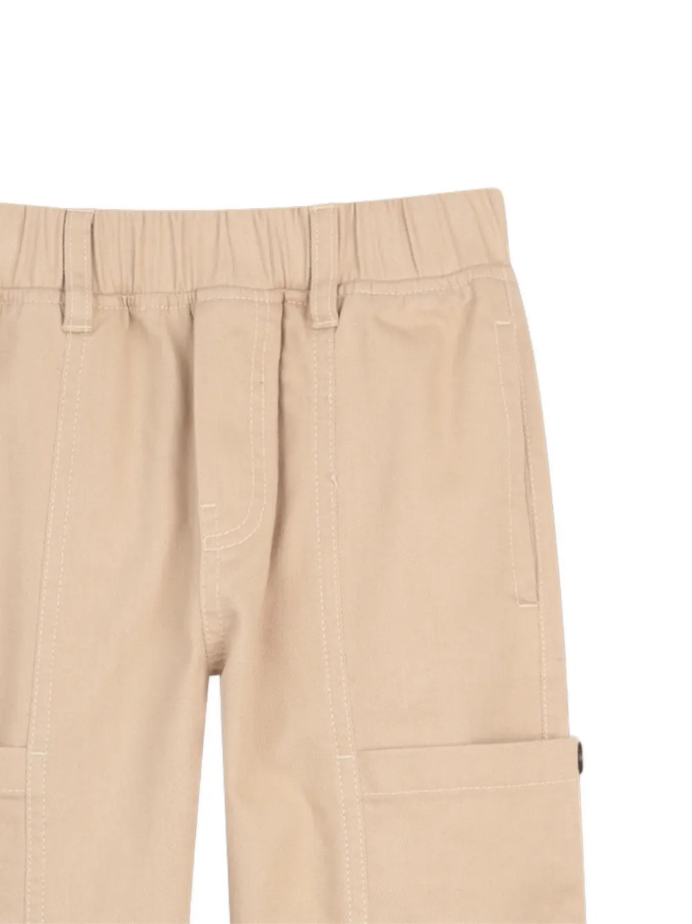 Timberland Kids Broek met opgestikte zak Beige