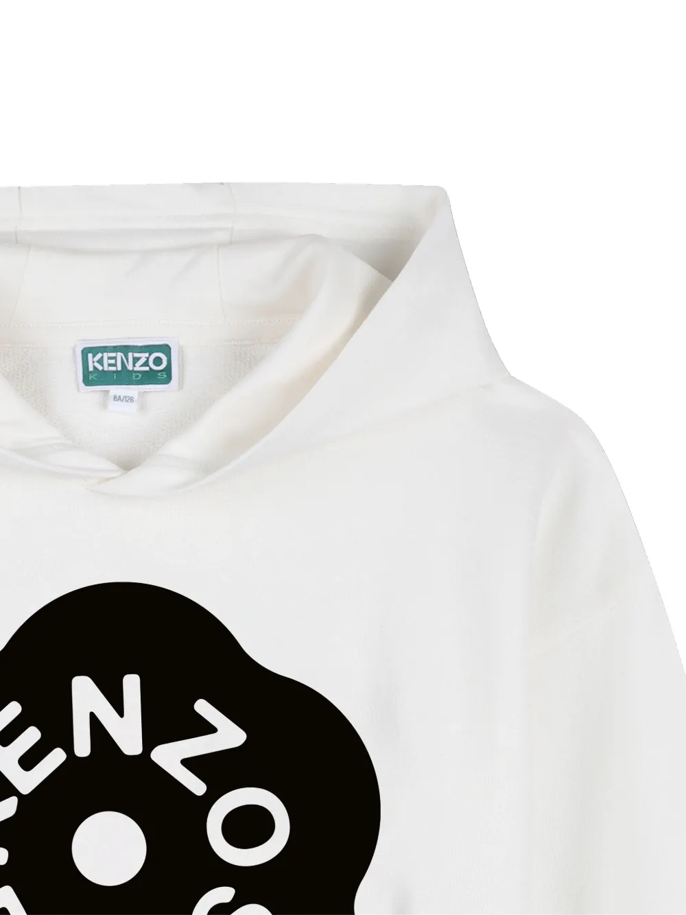 Kenzo Kids Boke Flower 2.0 grafische hoodie Wit