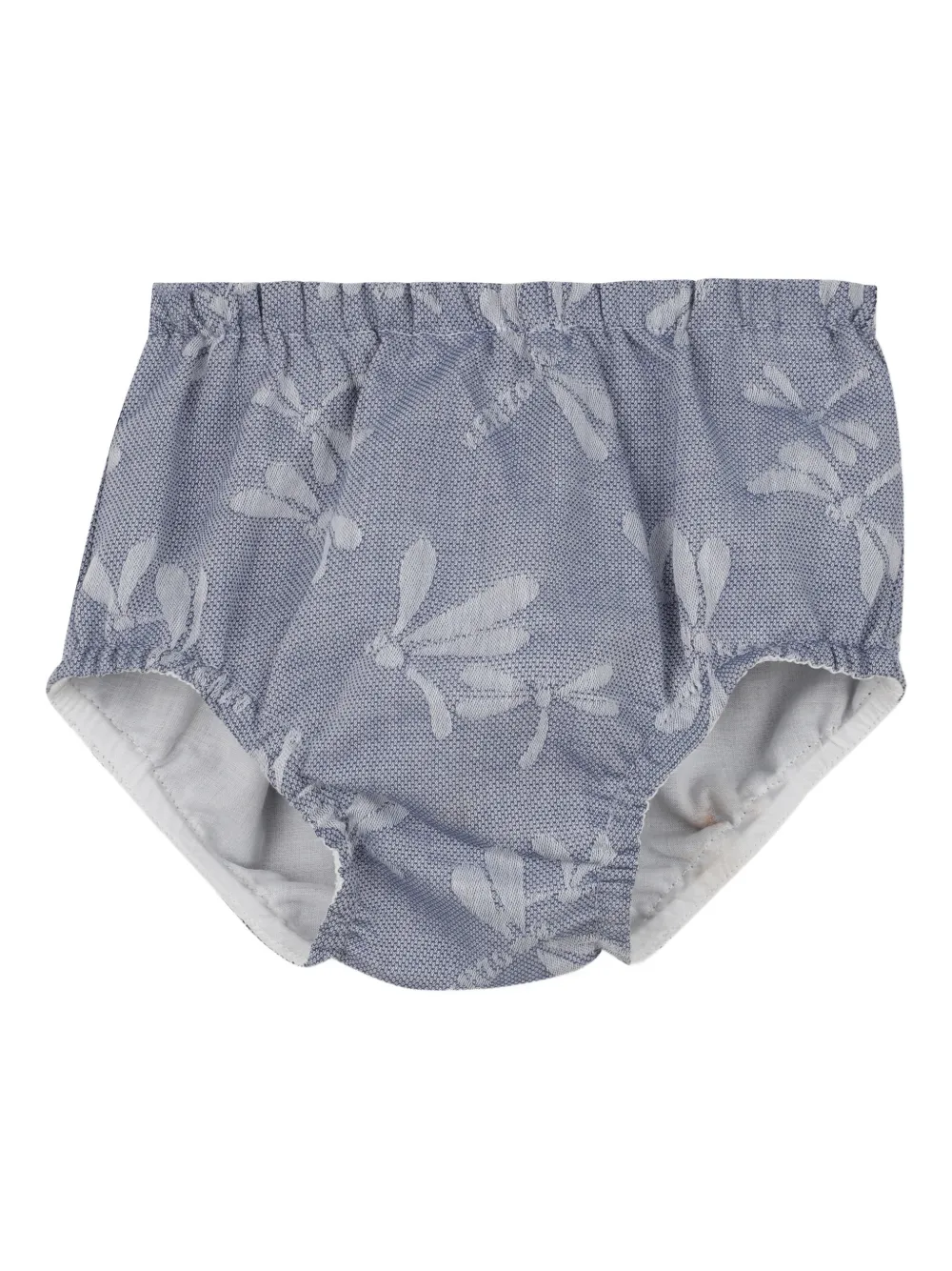 Kenzo Kids Jurk met libelle print Blauw