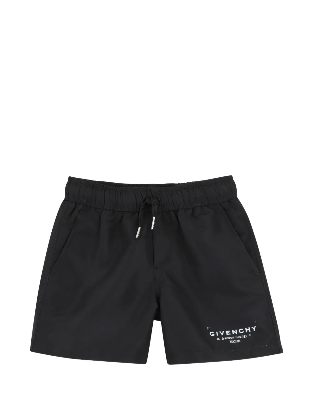 Givenchy Kids drawstring swim shorts - Nero