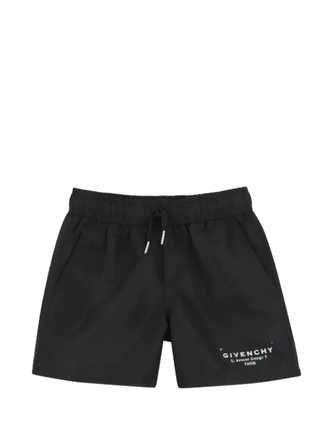 Givenchy Kids short de bain à lien de resserrage