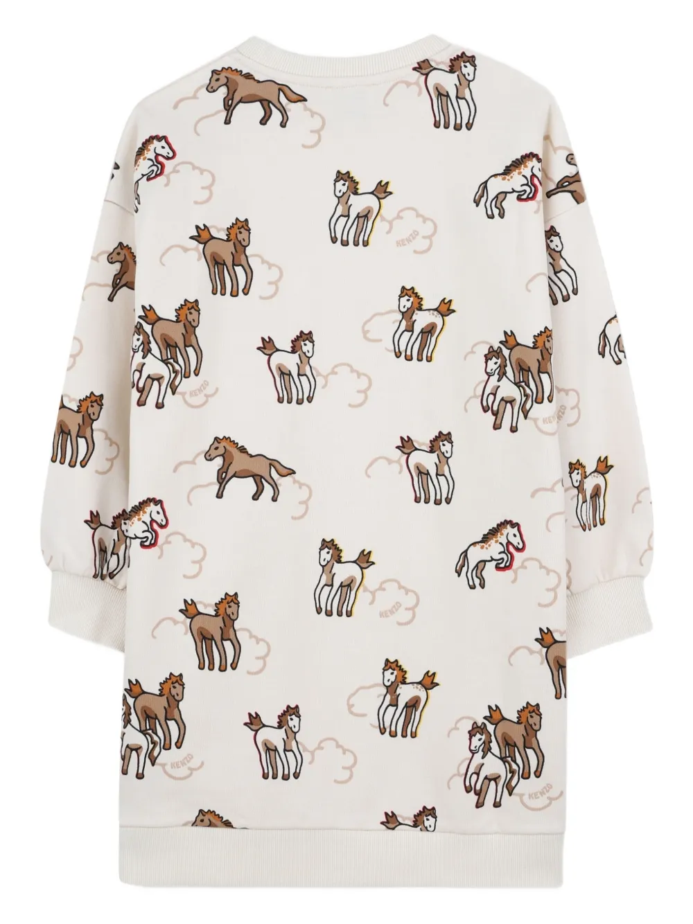 Lunar New Year Horse Print Dress