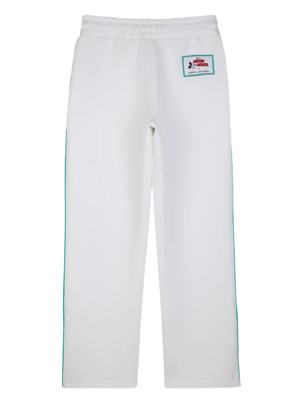  Marc Jacobs Kids Pantalones De Chándal Con Rayas Laterales De Marc Jacobs Kids X Mickey Mouse - Blanco 