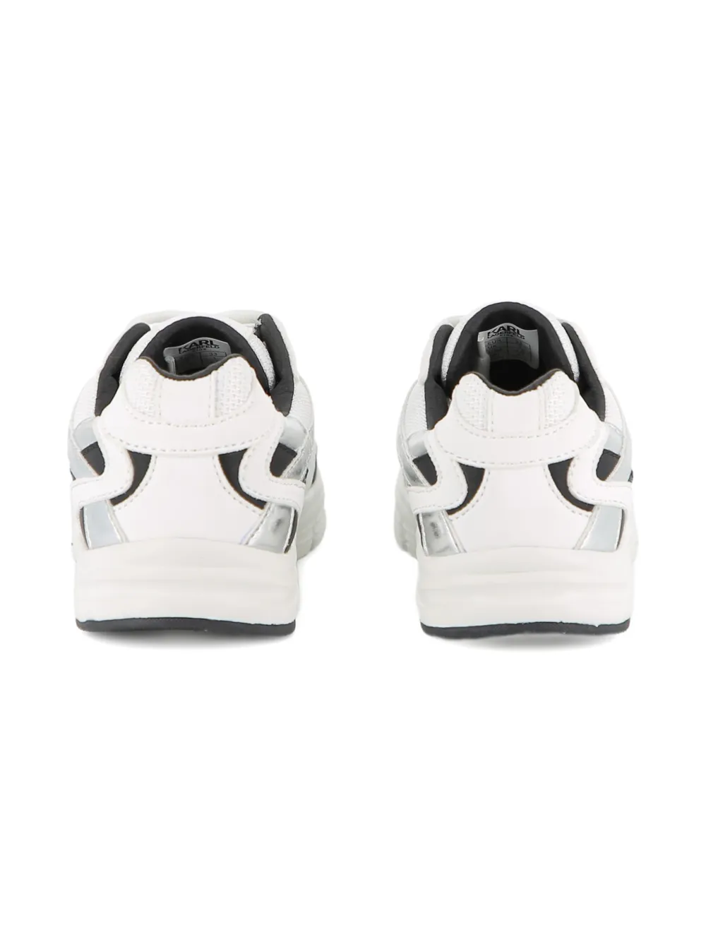 Karl Lagerfeld Kids Sneakers met logo en vlakken Wit