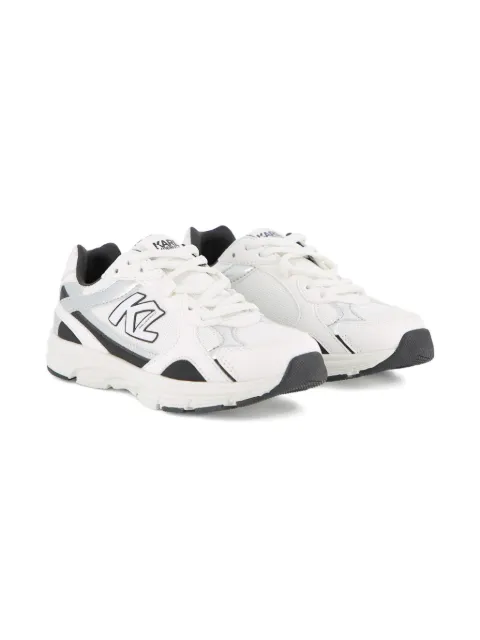 Karl Lagerfeld Kids logo panelled sneakers