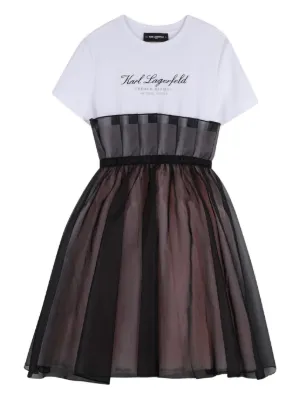 Designer Girls Casual Dresses from Karl Lagerfeld Kids - Farfetch