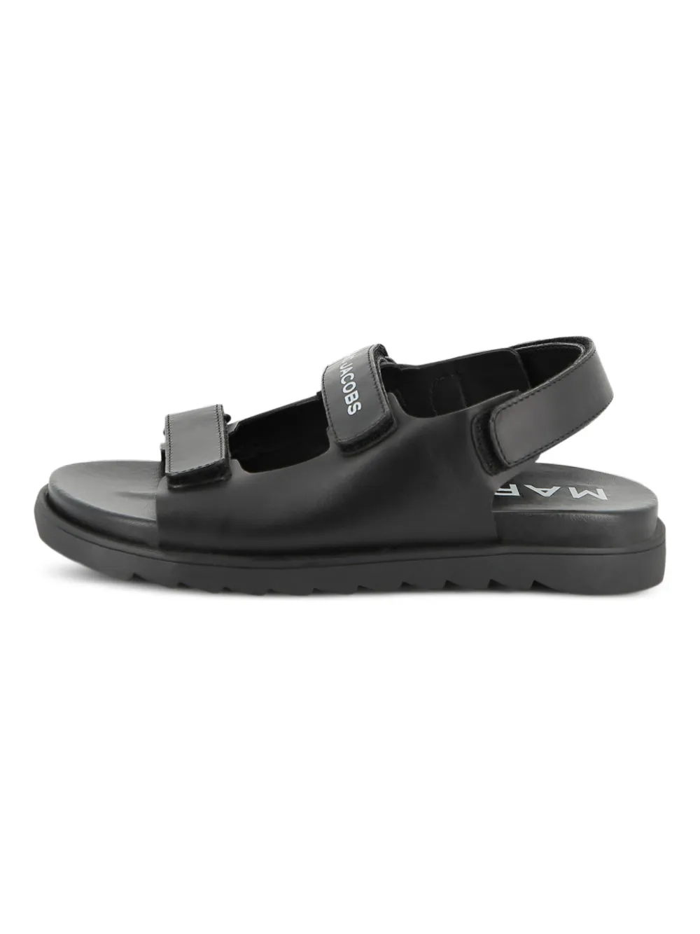 Marc Jacobs Kids Sandalen met logobandje Zwart
