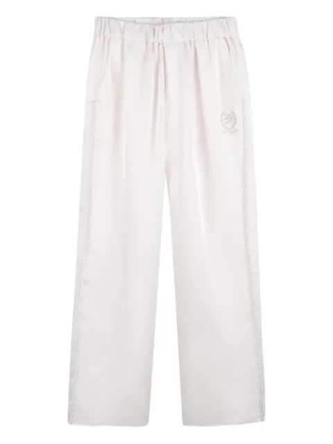 Karl Lagerfeld Kids pants con logo estampado