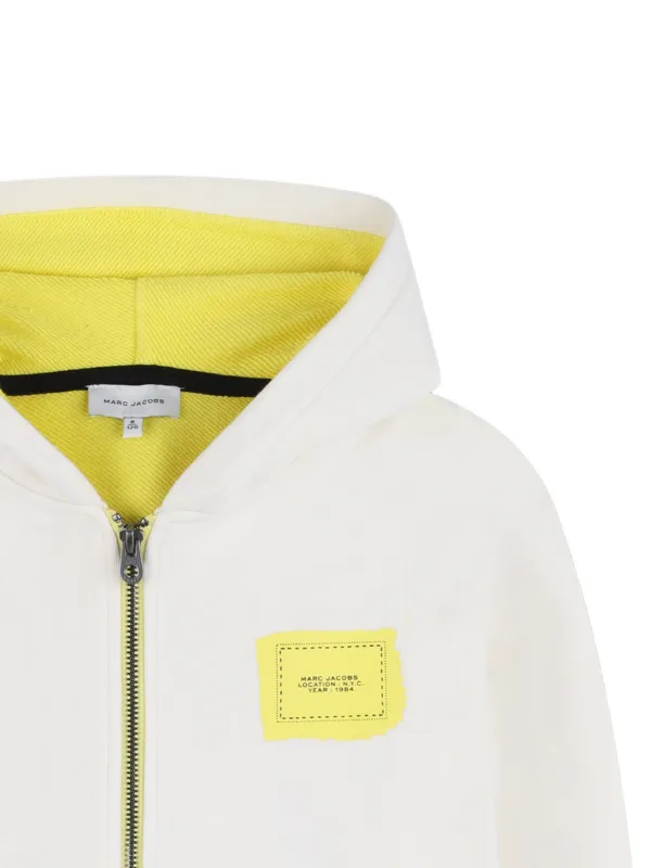 Marc Jacobs Kids zip-up Hoodie | White | FARFETCH