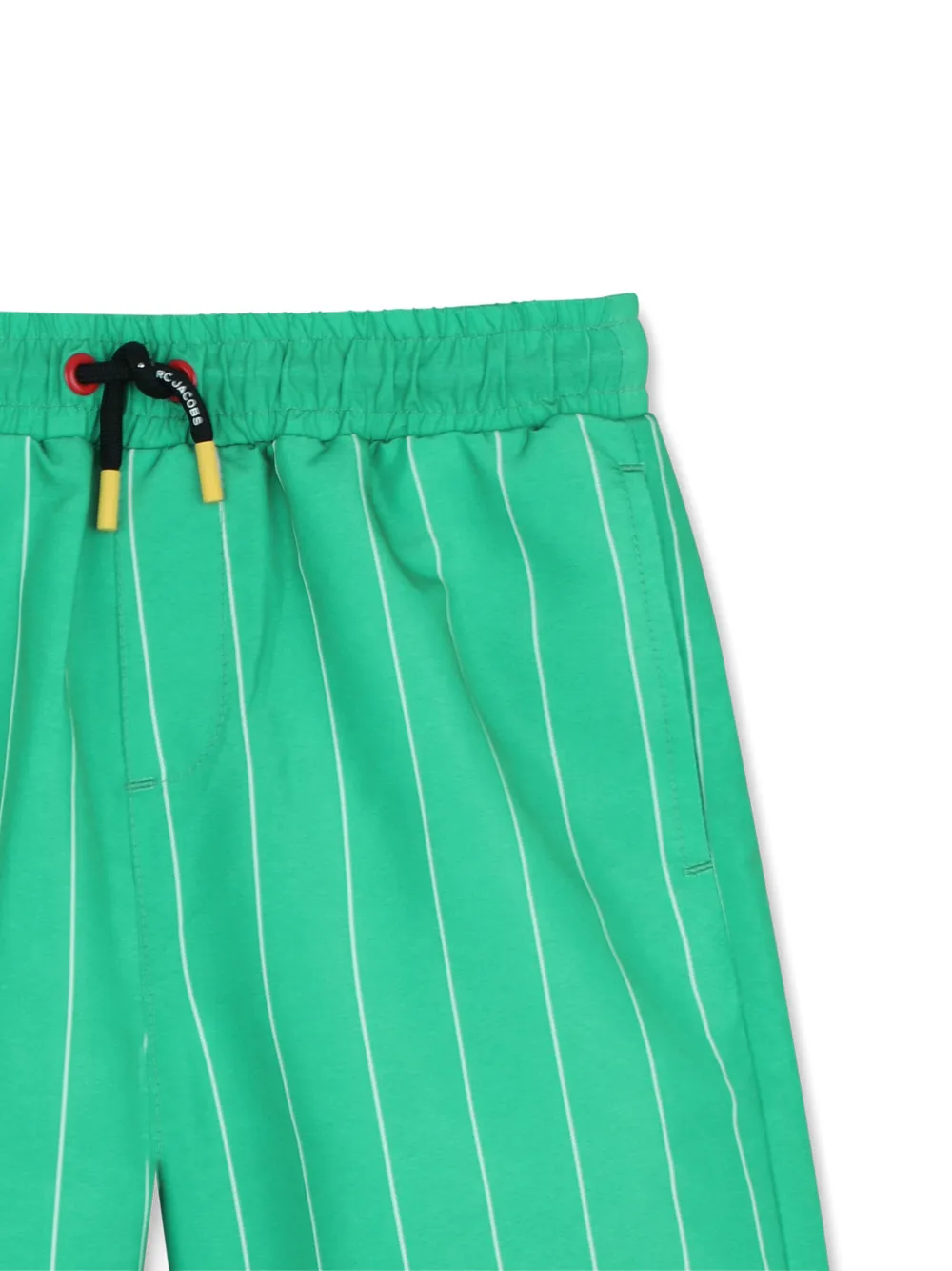 Marc Jacobs Kids x Mickey Mouse gestreepte zwembroek Groen