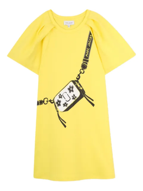 Marc Jacobs Kids puff-sleeve graphic dress