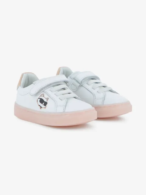 Karl Lagerfeld Kids sneakers med applikeret rem