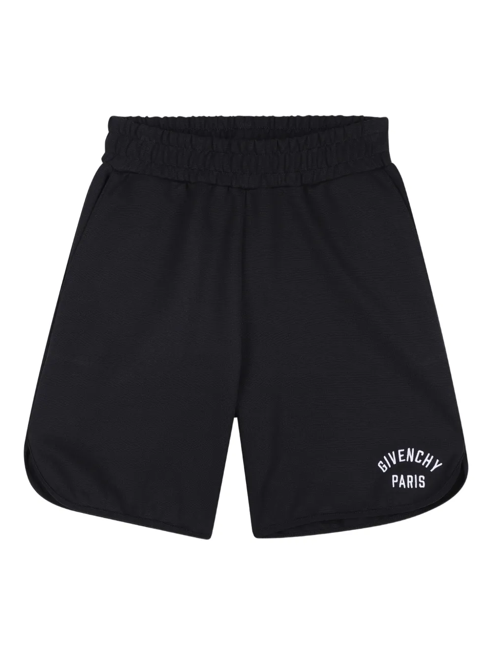 Givenchy Kids Shorts elasticizzati - Nero