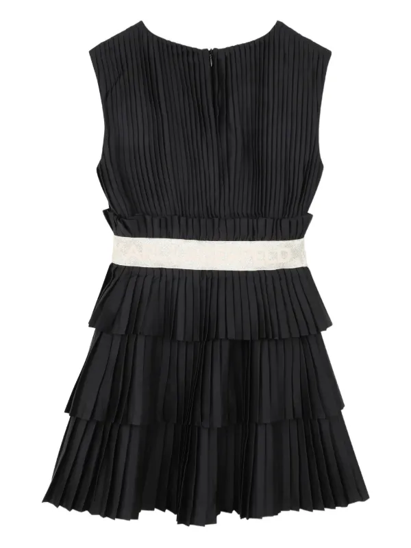black gown dresses for women Elegant V Neck Black Chiffon A Line Wedding Guest Dress