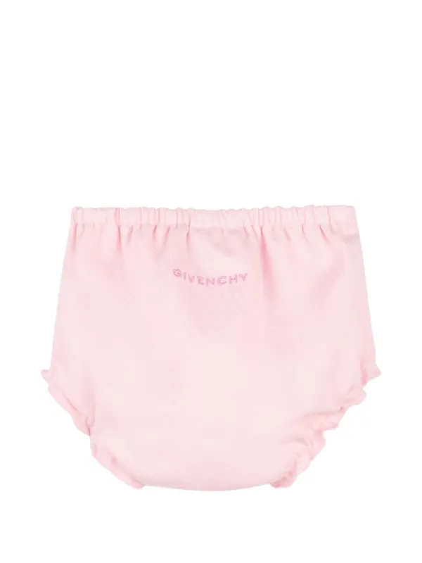Givenchy Kids Collared Baby Dress Set | Pink | FARFETCH