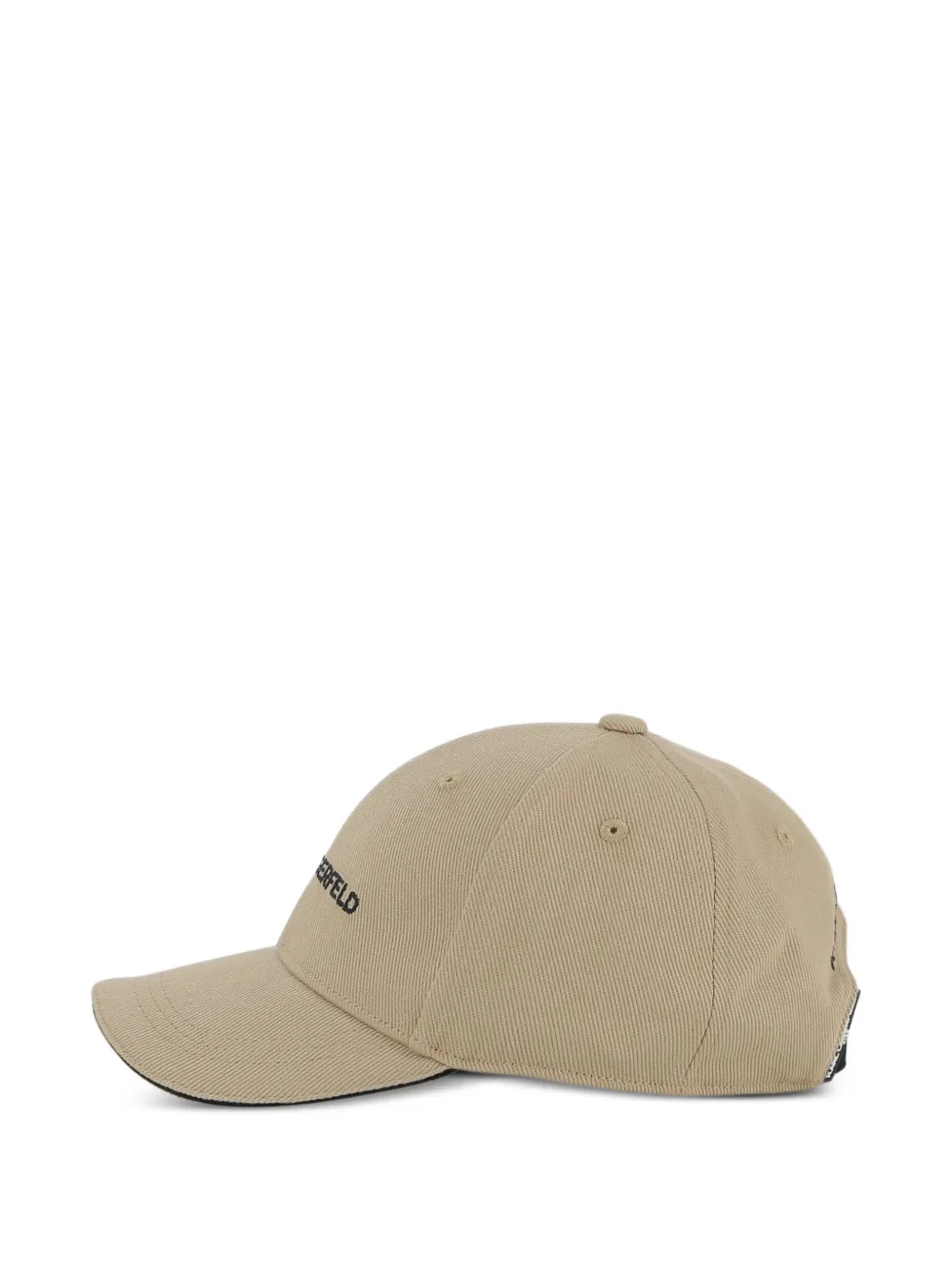 Karl Lagerfeld Kids Pet met logo afwerking Beige
