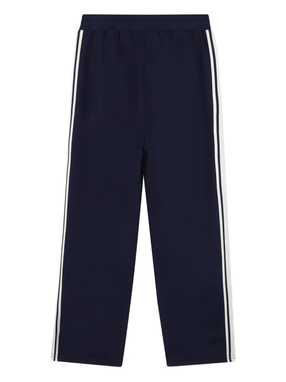 Tiger-Motif Side-Stripe Track Pants