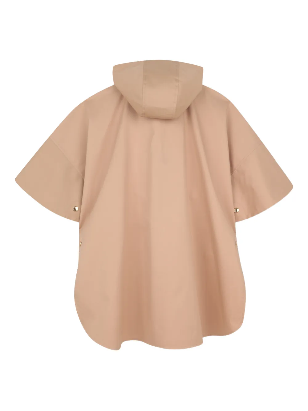Chloé Kids Cape met capuchon Beige