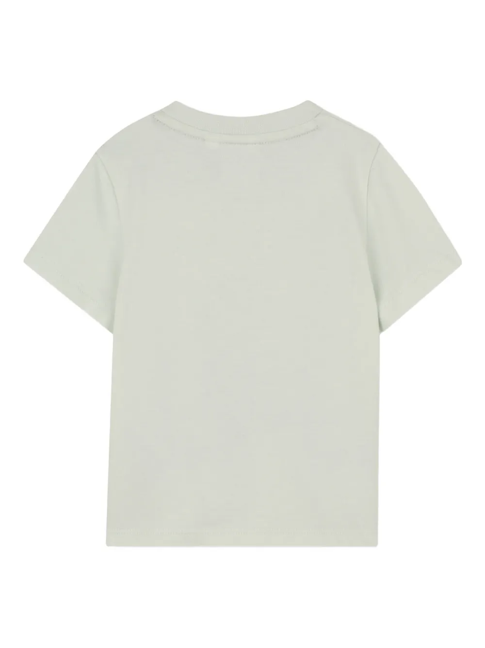BOSS Kidswear T-shirt met ronde hals Groen