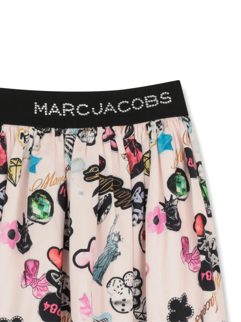 Marc Jacobs Kids Rok met grafische print Roze