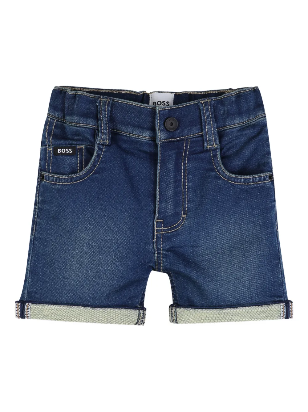 BOSS Kidswear Shorts con cinque tasche - Blu