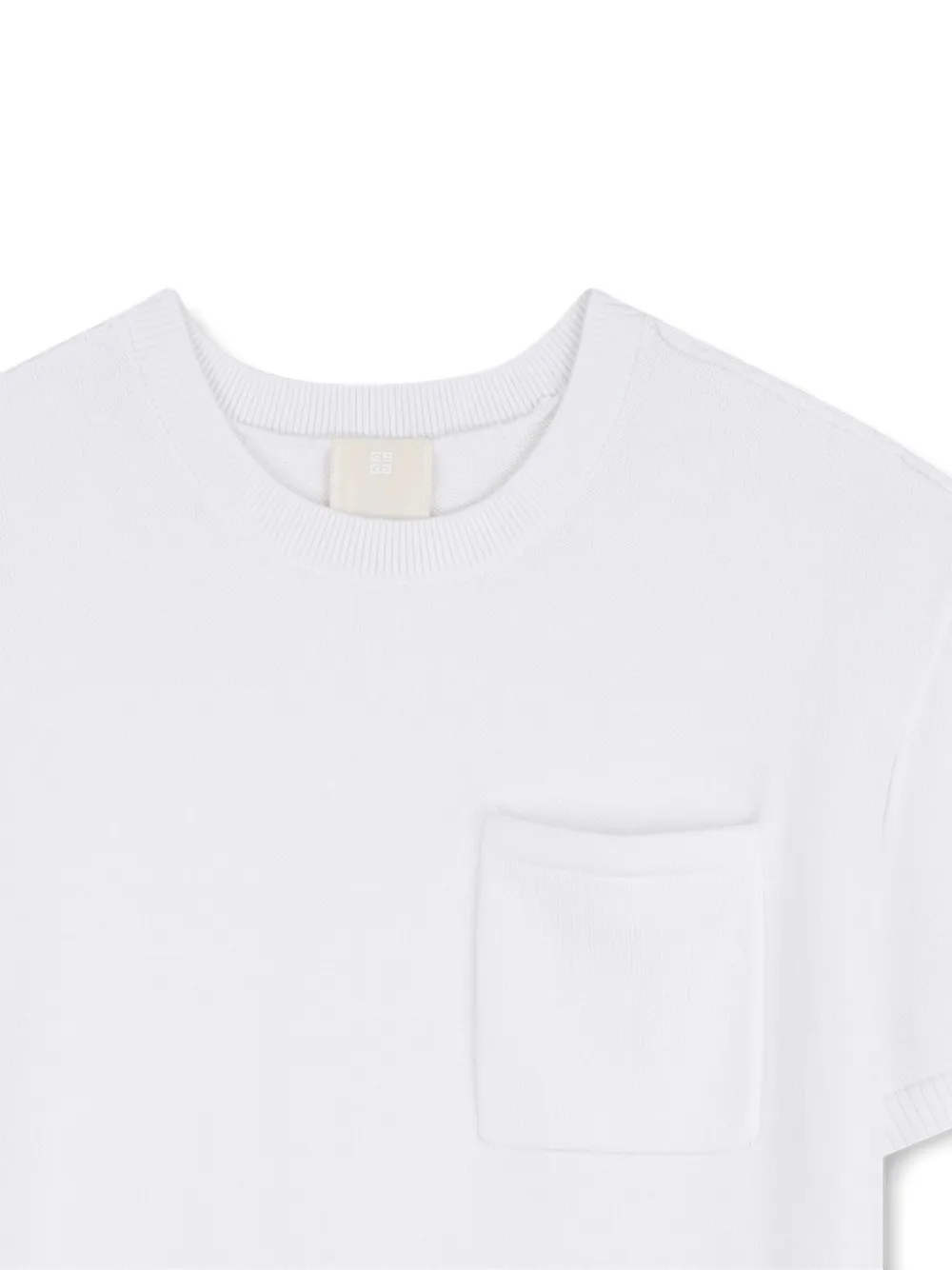 Givenchy Kids T-shirt met geborduurd logo Wit