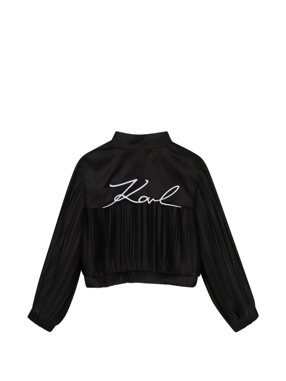 Karl Lagerfeld Kids Jack met ritssluiting Zwart